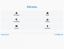 Tablet Screenshot of eva-immo.at
